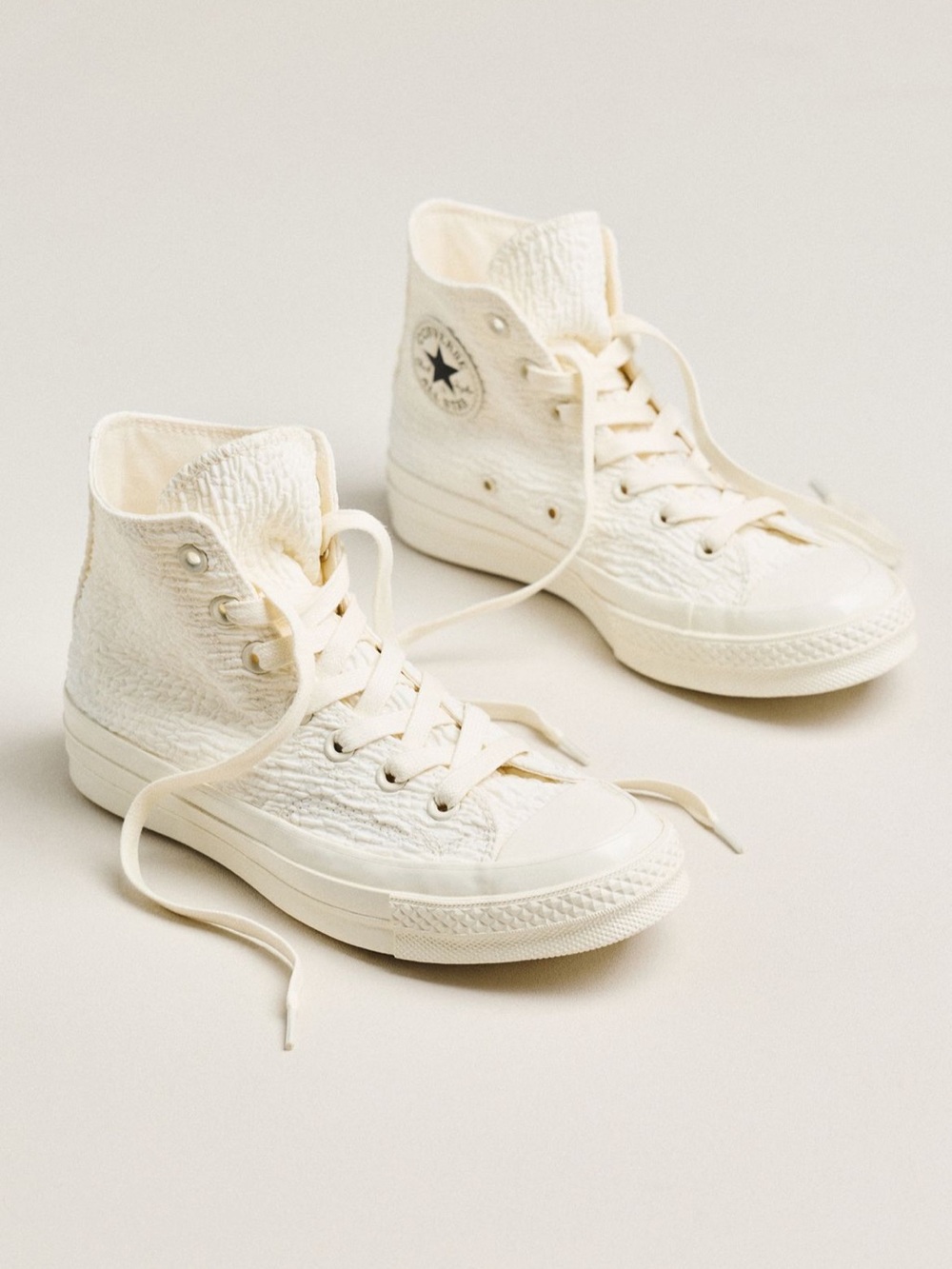 Converse Textured High Tops - Picture 2 of 5
